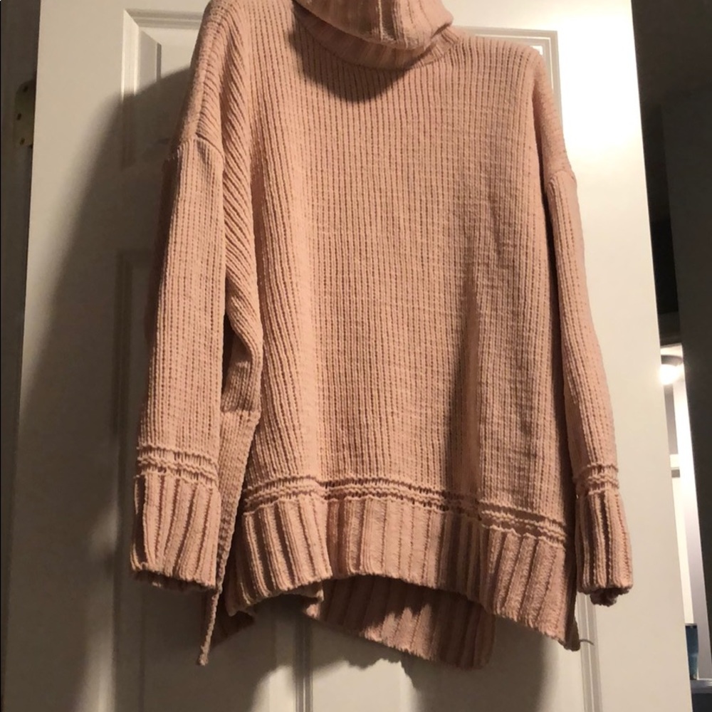 Side split sweater